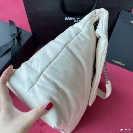 LAMBSKIN BAG YSL MEDIUM IN QUILTED PUFFER 0824